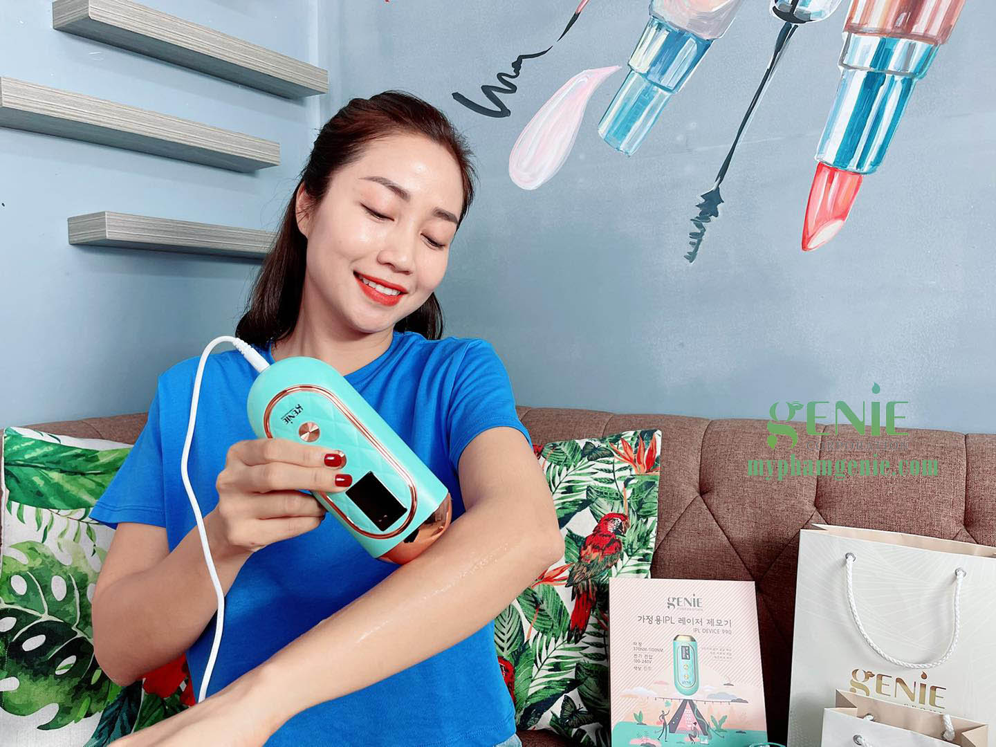 Máy triệt lông tại nhà được bác sĩ da liễu khuyên dùng