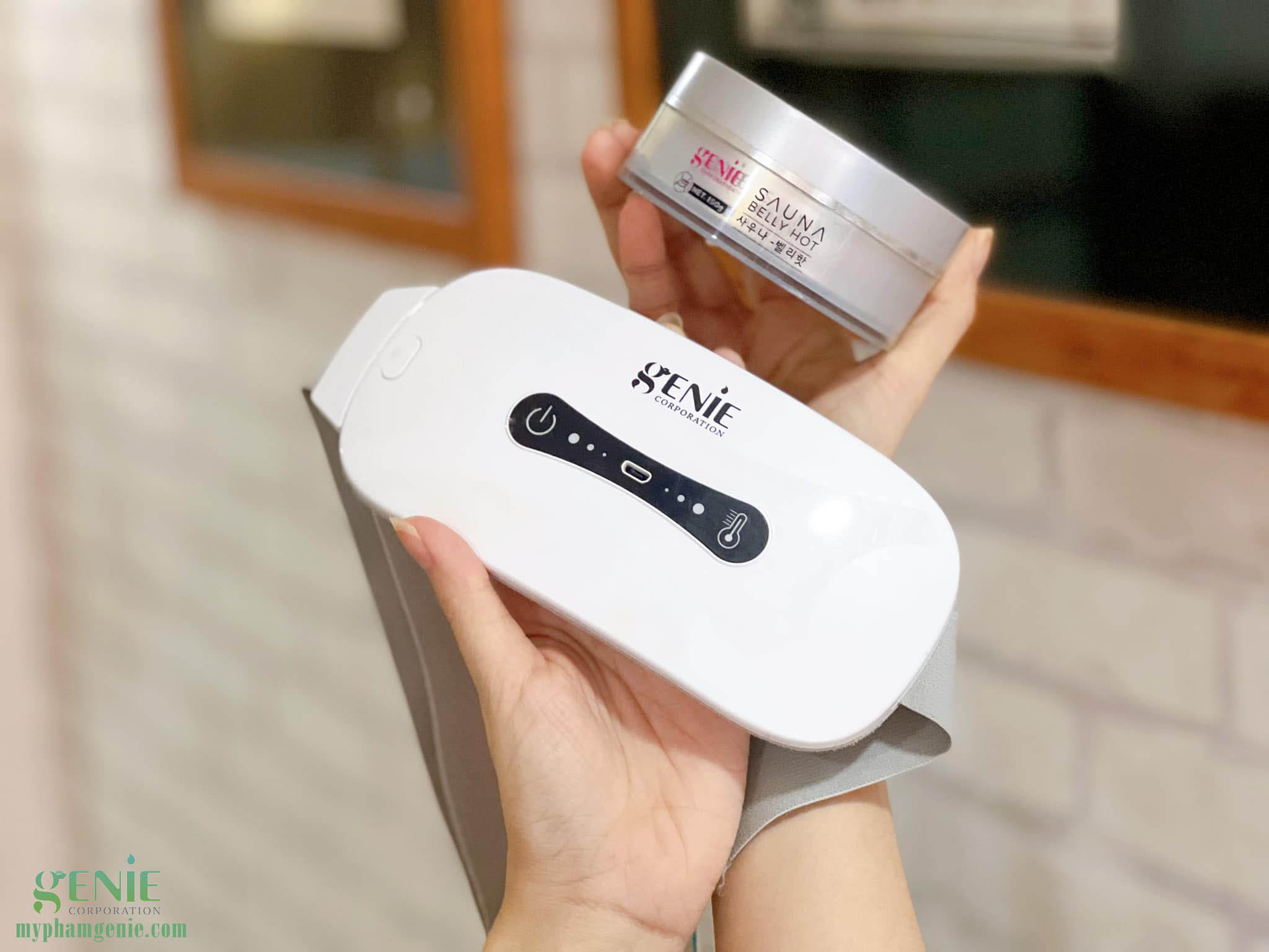 Giảm cân bằng máy massage sline pro genie