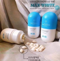 Viên uống trắng da premium max white plus